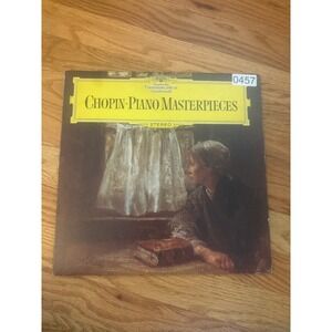 Deutsche‎ Grammophon Chopin Piano Masterpieces Vinyl LP 12" Black Stereo 135440